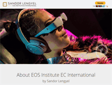 Tablet Screenshot of eosinstitute.us